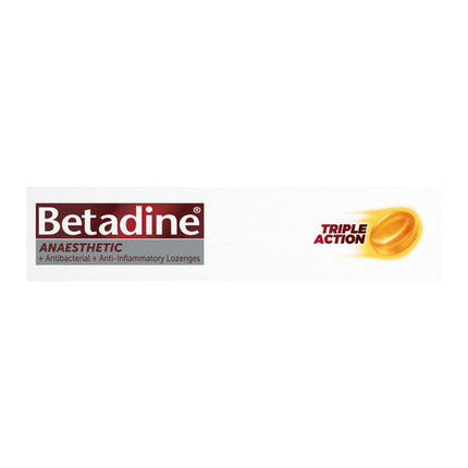Betadine Anaesthetic Honey Lemon 16 Lozenges