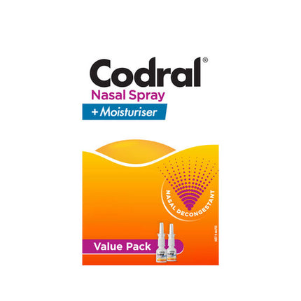 Codral Xylo Nasal Spray Twin Pack 2x10ml