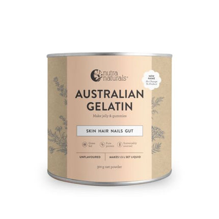 Nutra Naturals Australian Gelatin Unflavoured 300G