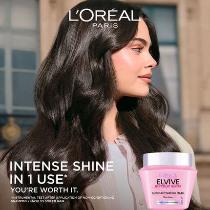 L'Oréal Paris Elvive Glycolic Gloss Shine Activating Mask 300ml