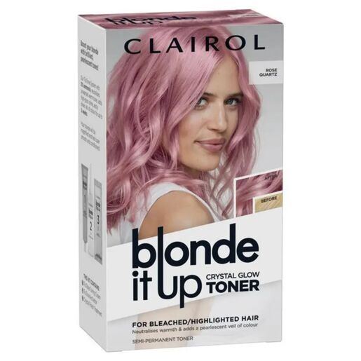 Clairol Blondeitup Toners Kit Rose Quartz