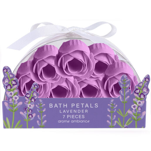 Arome Ambiance Floral Garden Bath Petals 7 Pieces Lavender