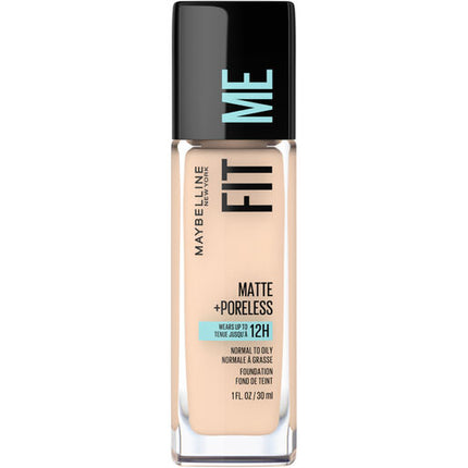 Maybelline Fit Me Matte & Poreless Mattifying Liquid Foundation 112 Natural Ivory