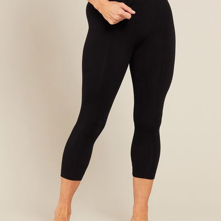 Boody 3/4 Leggings Black Medium