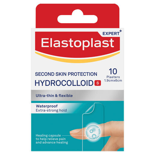 Elastoplast Second Skin Protection Hydrocolloid Plasters 10
