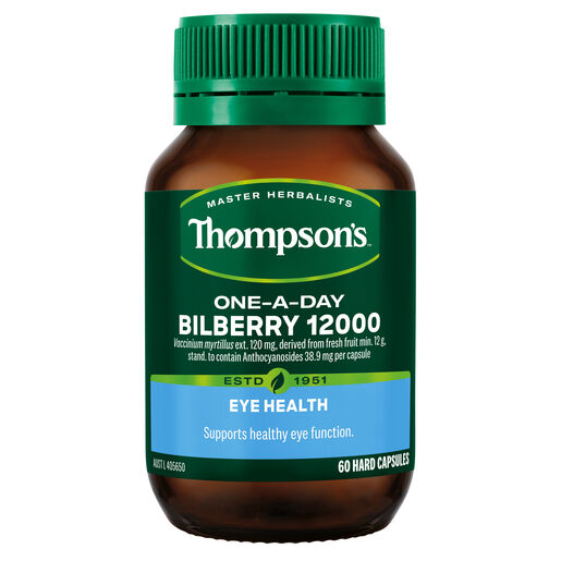 Thompson's Bilberry 12000mg 60  Capsules
