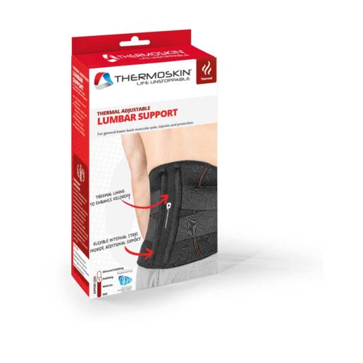 Thermoskin Lumbar Support Black S/M