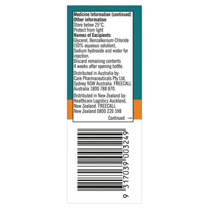 Zaditen Multidose Allergy Eye Drops 5mL