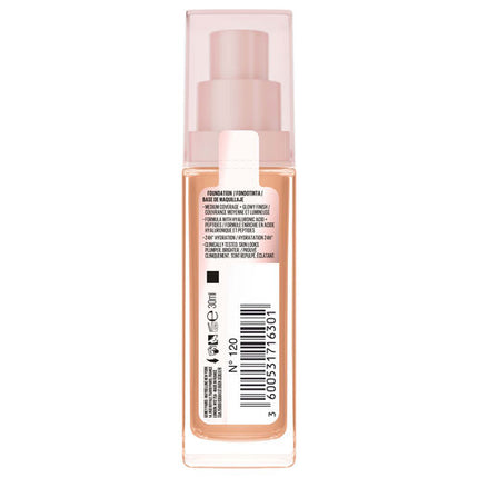 Maybelline Lifter Plump & Glow Foundation 120