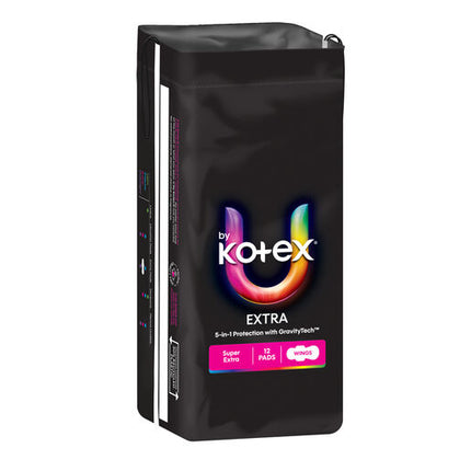 U by Kotex Extra Pads Super 12