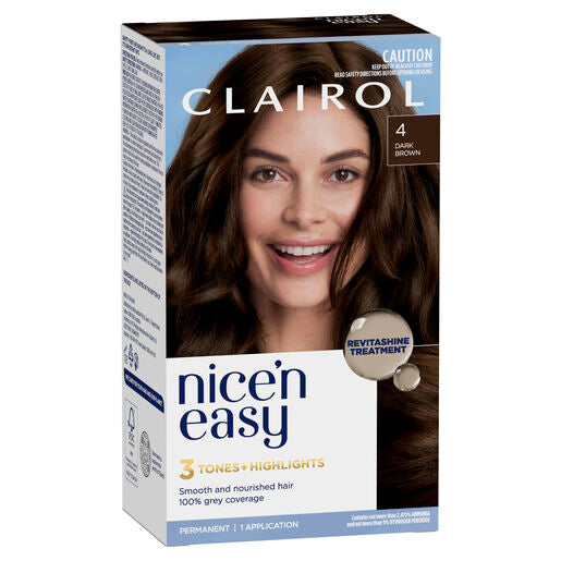 Clairol Nice 'N Easy 4 Natural Dark Brown