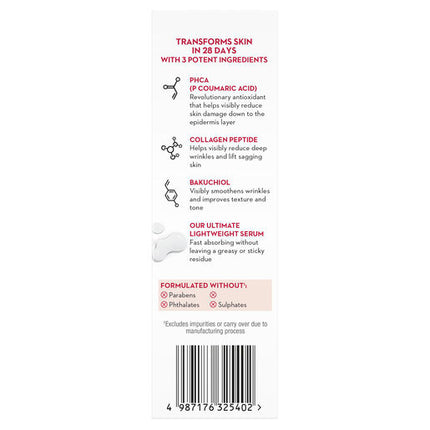 Olay Regenerist Anti Aging PHCA Bakuchiol Collagen Peptide Ultra Firming Serum 30mL