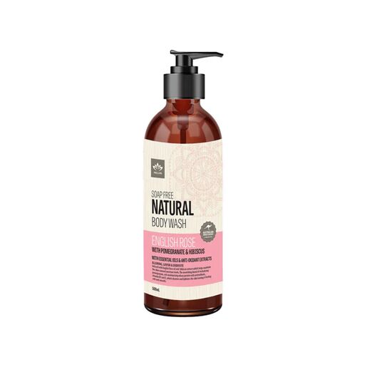 Nelum Hand Wash English Rose with Pomegranate & Hibiscus 500 mL