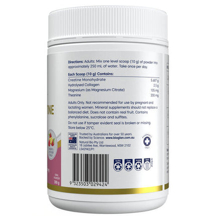 Bioglan Platinum Collagen+Creatine 300g