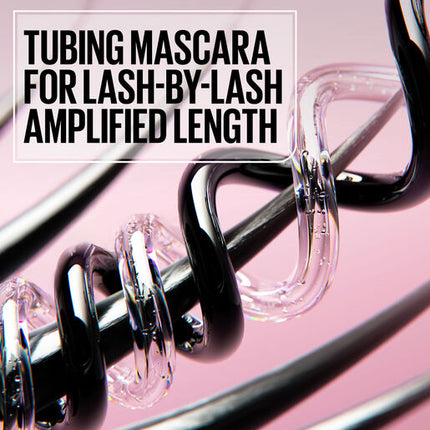 Maybelline Lash Sensational Sky Tubes Tubing Mascara Extension-Like Length Very Black