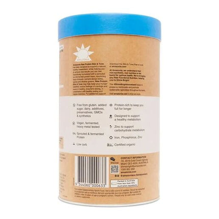 Amazonia Raw Protein Slim & Tone Vanilla & Cinnamon 1Kg