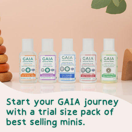 Gaia Natural Baby Starter Kit 5 x 50mL