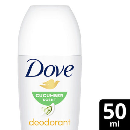 Dove Roll On Women's 0% Aluminium Cucumber 50ml