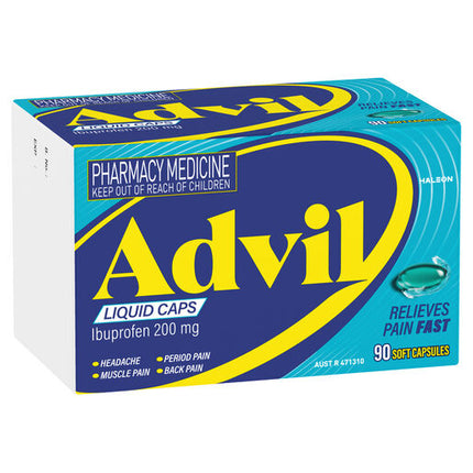 Advil Liquid 90 Capsules