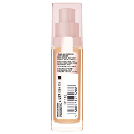 Maybellene Lifter Plump & Glow Foundation 118