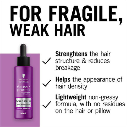 Schwarzkopf Extra Care Full Hair Protect Anti-Breakage Scalp Serum 95mL