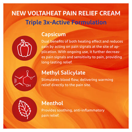 VoltaHeat Pain Relief Cream 150g
