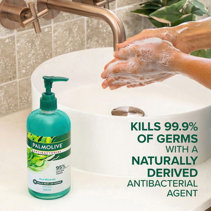 Palmolive Antibacterial Liquid Hand Wash Sea Minerals 500mL Pump