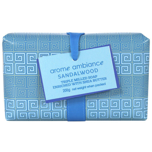 Arome Ambiance Wrapped Soap Sandalwood 200G