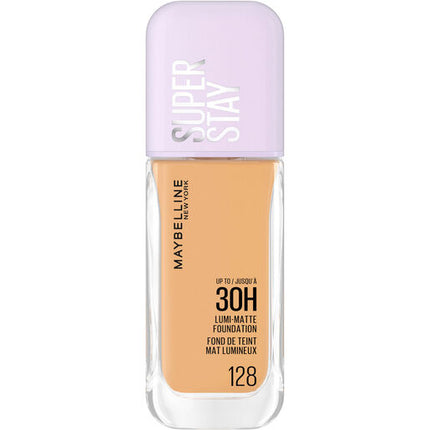 Maybelline Superstay Lumi Matte Foundation 128 30H Luminous Longwear Base