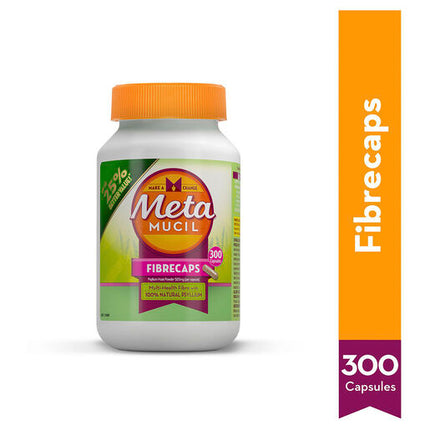 Metamucil Daily Fibre Supplement Fibre Caps 300 Capsules