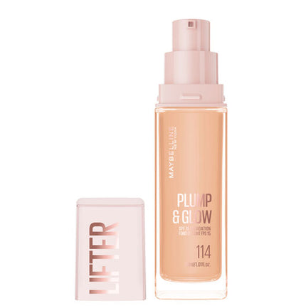 Maybellene Lifter Plump & Glow Foundation 114