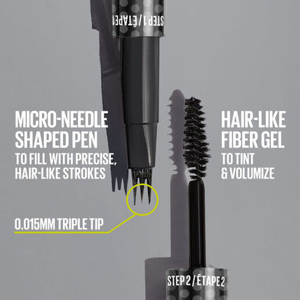 Maybelline Brow Inserts Brow Multiplying Tool Ash Brown