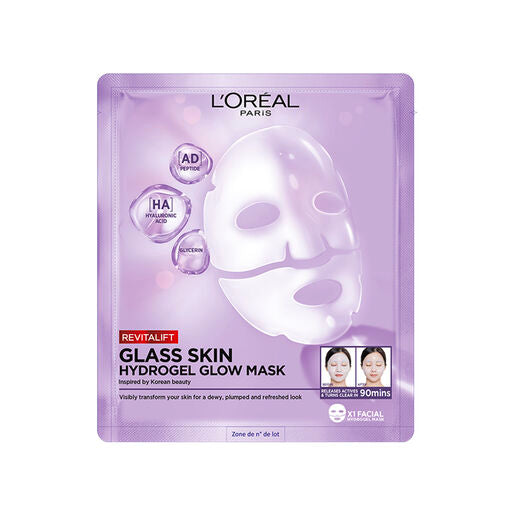 L'Oréal Paris Revitalift Filler Glass Skin Hydrogel Glow Mask