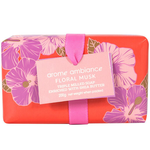 Arome Ambiance Wrapped Soap Floral Musk  200G