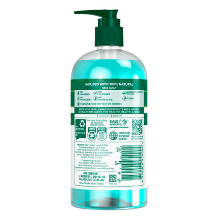 Palmolive Antibacterial Liquid Hand Wash Sea Minerals 500mL Pump