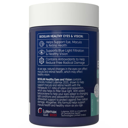 Bioglan Healthy Eyes + Vision 60 Capsules