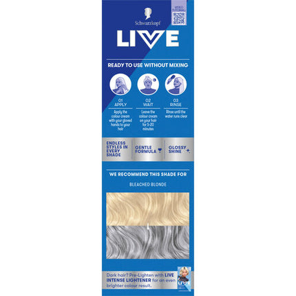 Schwarzkopf Live Colour Cool Grey 75ml