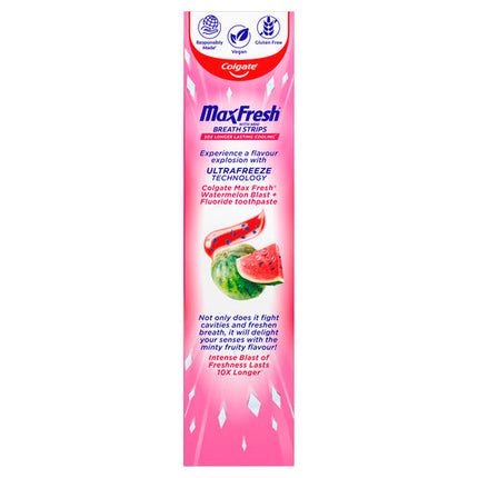 Colgate Toothpaste Max Fresh Watermelon Blast 100g