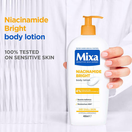 Mixa Niacinamide Bright Body Lotion 400ml