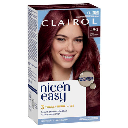 Clairol Nice 'N Easy 4BG Dark Burgundy