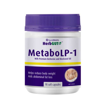 Henry Blooms HerbGUT+ MetaboLP-1 Capsules 90