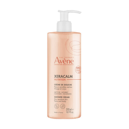 Avène Xeracalm Nutrition Shower Cream 500ml - Cleanser For Very Dry Skin