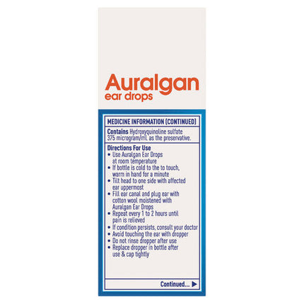 Auralgan Ear Drops 15ml
