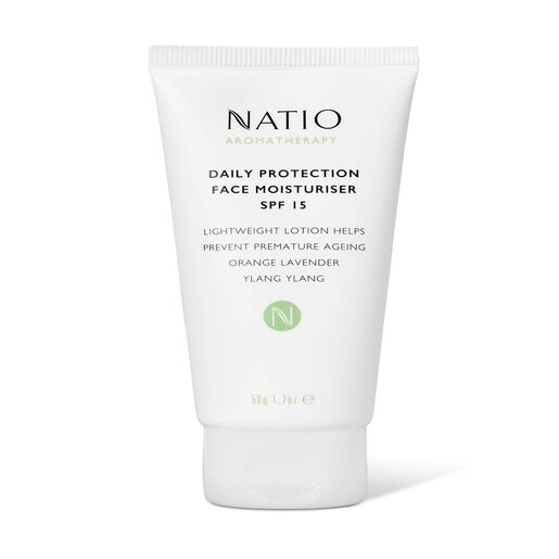 Natio Daily Protection Face Moisturiser SPF15 50ml