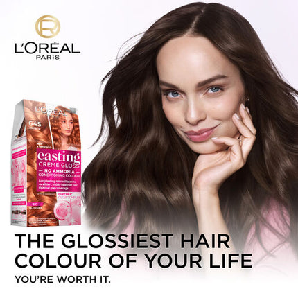 L'Oreal Casting Creme Gloss Semi-Permanent Hair Colour 645 Amber