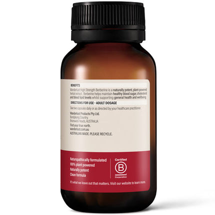 Wanderlust Berberine 120 Capsules