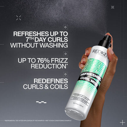 Redken Curl Refreshing Curl Mist With Jojoba Oil 250ml