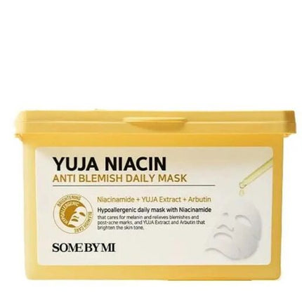 Some By Mi Yuja Niacin Anti-Blemish Daily Mask 30 Sheets