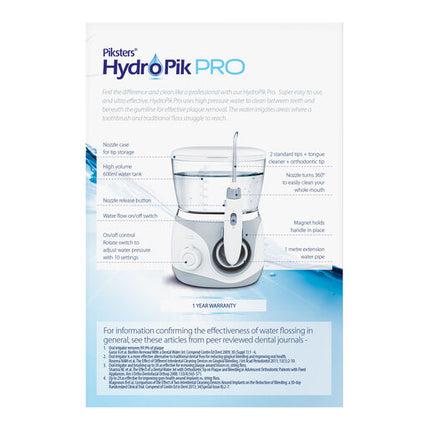 Piksters HydroPik Pro Water Flosser