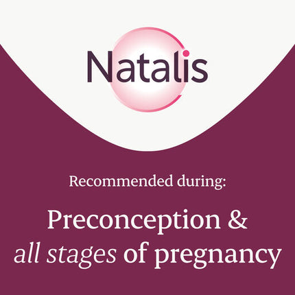 Natalis Pregnancy Support Vitamins & Minerals 100 Tablets